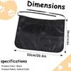 New Multiple Pockets Home Cleaning Apron Waterproof Multifunction Barber Half Apron Portable Outdoor Pet Grooming Apron