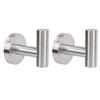 Towel Hooks Stainless Steel Wall Mounted Heavy Duty Robe Hook Holder for Coat Hat Bathroom Kitchen