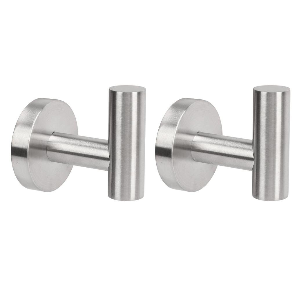 Towel Hooks Stainless Steel Wall Mounted Heavy Duty Robe Hook Holder for Coat Hat Bathroom Kitchen