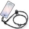 Case for Samsung Galaxy S26, Transparent Shockproof Protection with Gray Detachable Lanyard