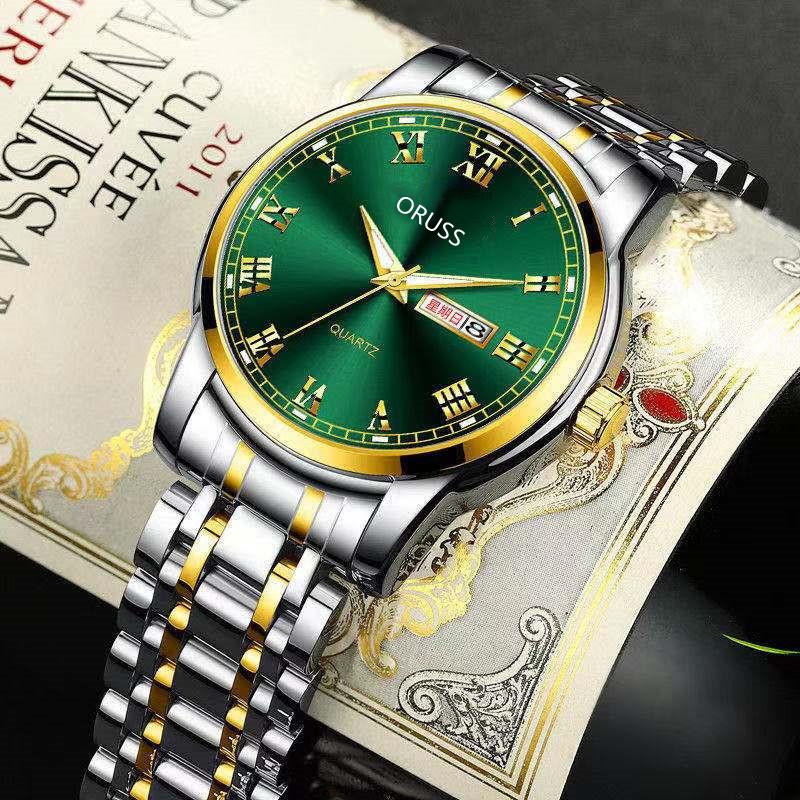 Tijd Waterdicht Herenhorloge Mannnelijke Student Mode Trend Automatisch Uurwerk Horloge Horloge Man