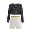 Girl 3PCS Dress Up Popular Korean Music Performance 3D Print Clothing Dance Children Cosplay Singer Show Party Costume