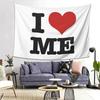 I Love Me Tapestry Wall Hanging Aesthetic Home Decoration Tapestries for Dorm Room