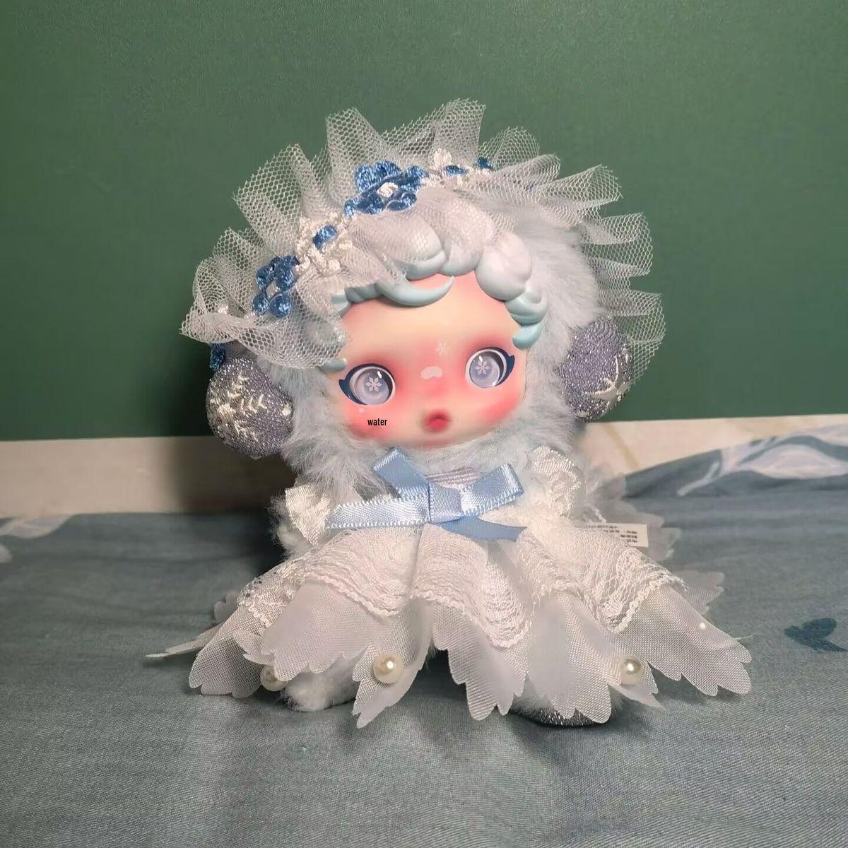 Зимняя Рапсодия SKULLPANDA Призрачная Скорость Тепло Второе Поколение Виниловая Кукла Наряд