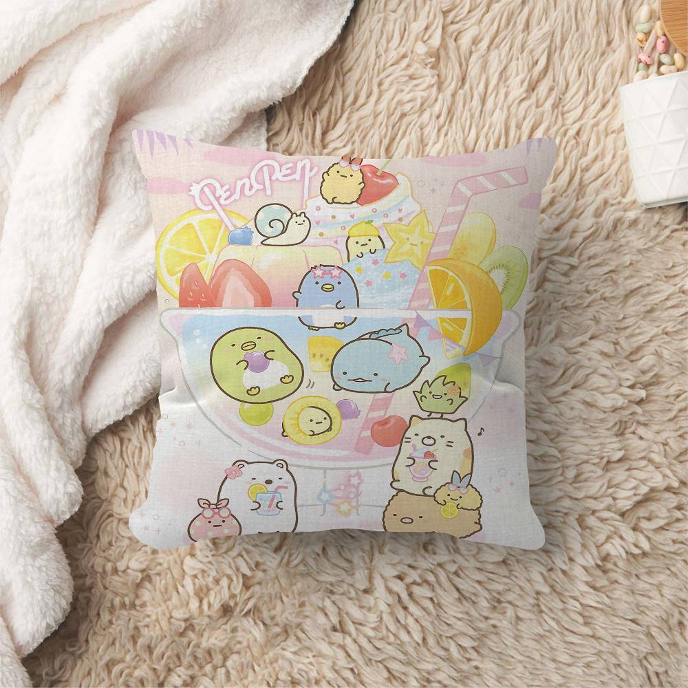 Japan Anime Sumikko Gurashi Pillow Cover Design Cushion Cover Decor Holiday Decorati
