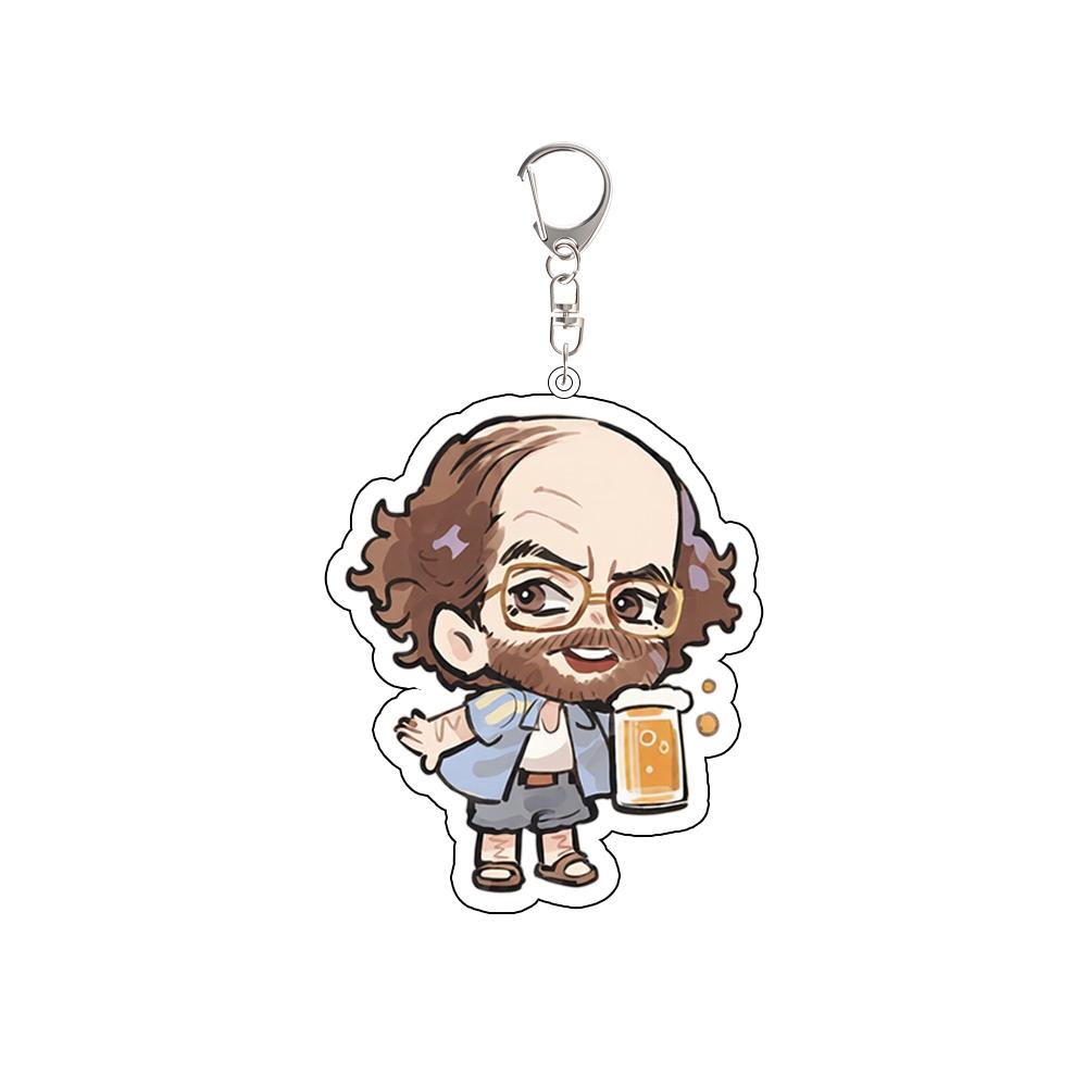 

For Acrylic Keychain Q Version Hopper Mike Jonathan Nancy Anime Peripherals Custom Cartoons Backpack Accessories Festival Gift