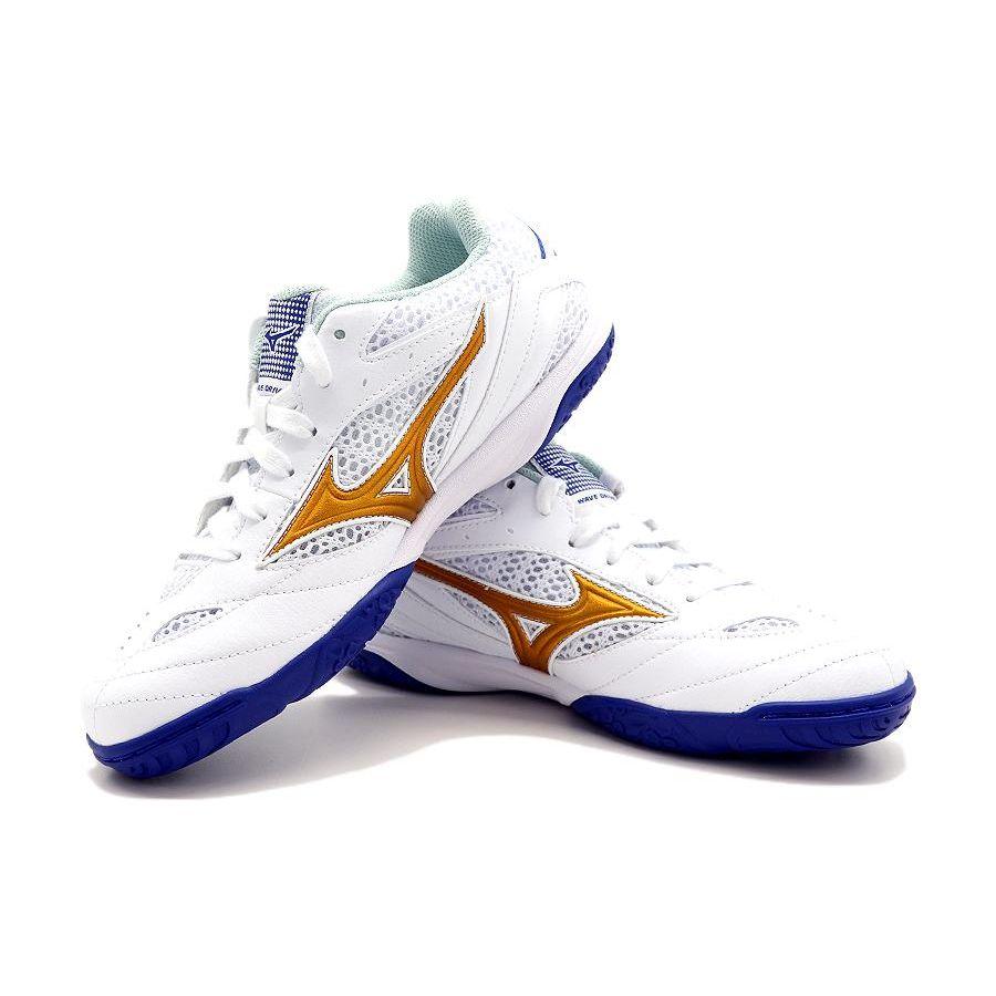 Mizuno Wave Drive 8 Comfortable Daily Slip Resistant Durable Breathable Low Top Training Shoes Unisex Sneaker White Platinum Blue 81GA170530