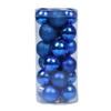 24Pcs/set 3cm Christmas Tree Ball Baubles Colorful Xmas Party Christmas Decorations Perfect Wedding Hanging Ball Wreath Ornament