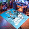 football star Carpet Rug for Living Room Bedroom Home Sofa Decoration,Kids play Nonslip Floor Mat