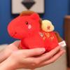 PP Cotton Filling 2026 Horse Stuffed Animal Cute Zodiac Horse Doll Plush Horse Toys  Festive Decor