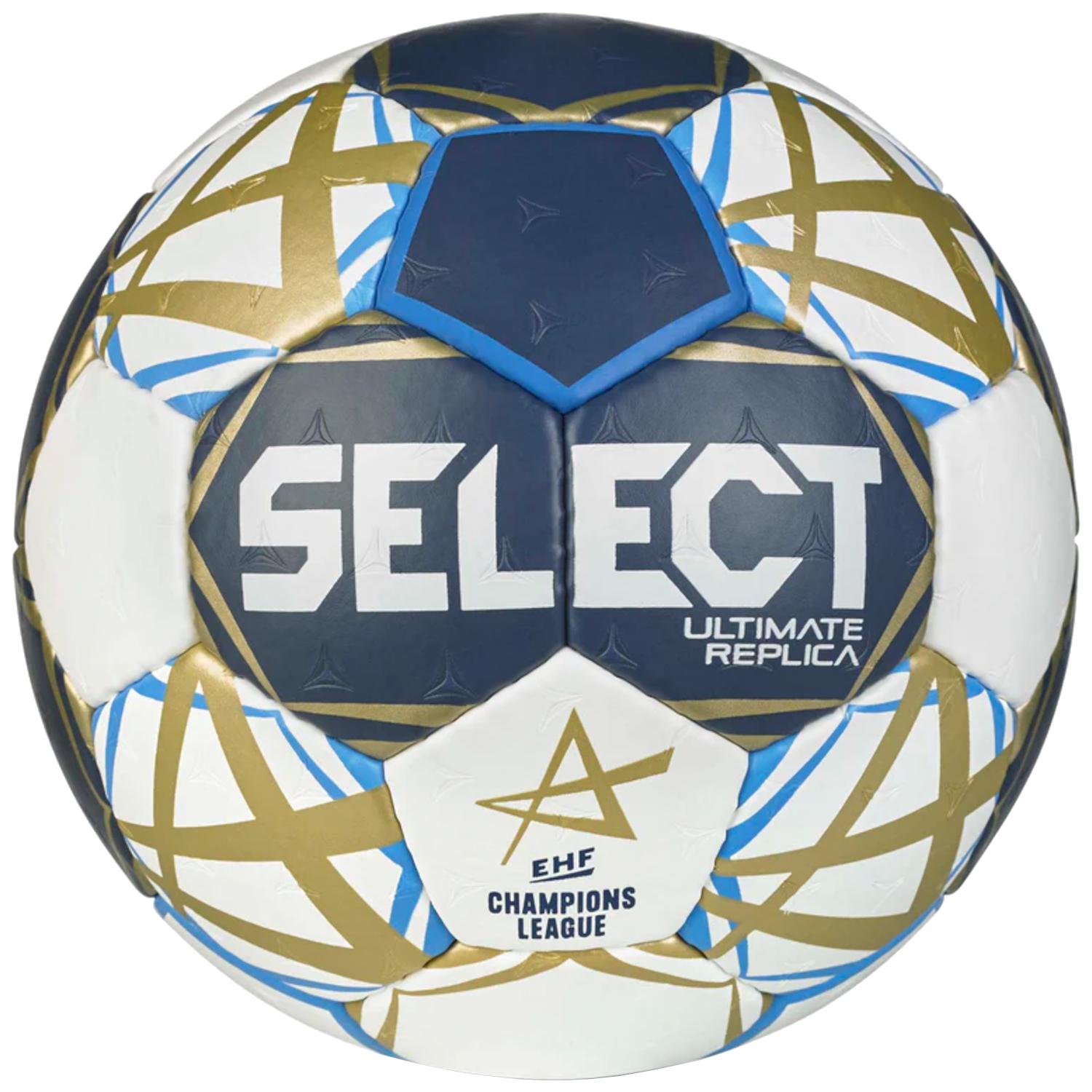 Select Bianco Ballon Da Pallamano Replica Ehf Cl V25/26 - Immagine 2
