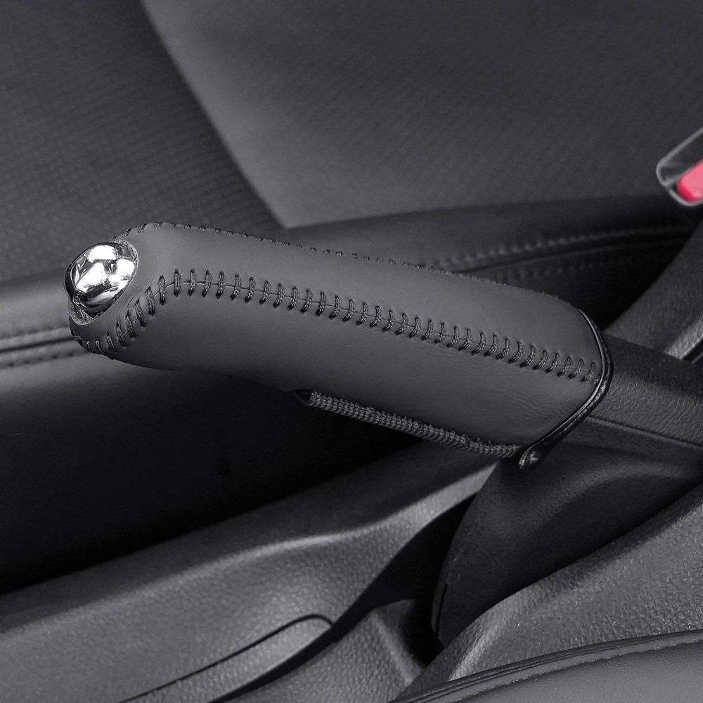 Кожаный чехол на ручник автомобиля Защита ручного тормоза Противоскользящие накладки на ручник износостойкий чехол на ручник Автомобиль