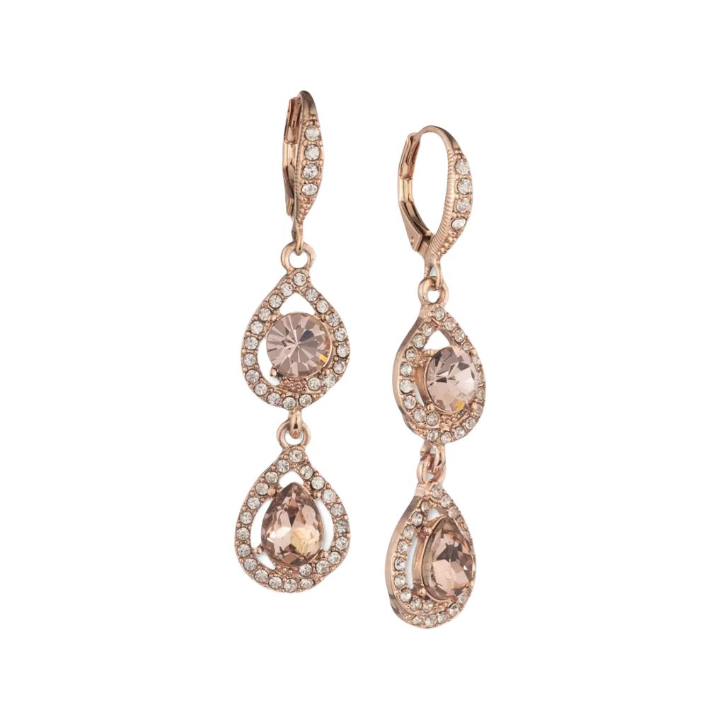Givenchy Original Design Earrings Couple Style Unisex Earrings Rose-Gold 07E00030 F,Rose Gold