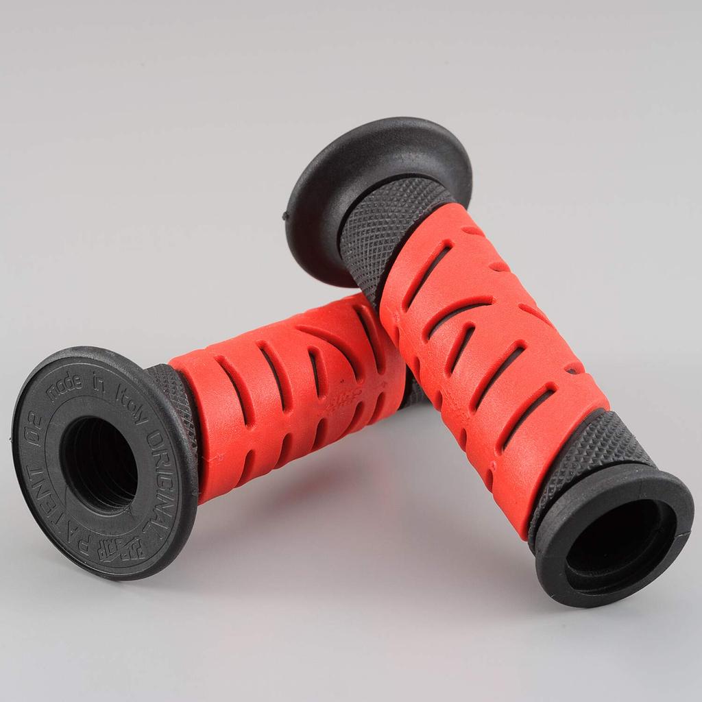 Daytona PROGRIP Motocyklové pro Průměr 719 98043 Gripy, 125 mm, Řídítka 22,2 mm, Gel proti vibracím, Typ, Černá/Červená,