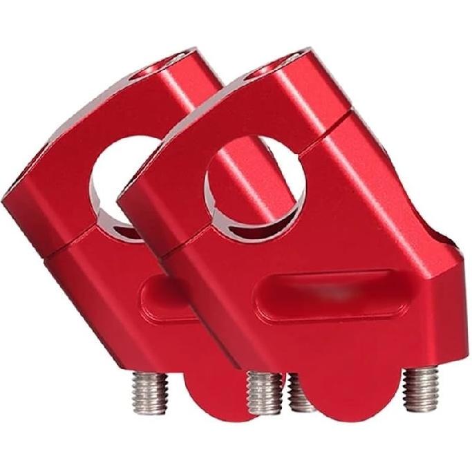 For Suzuki DL650 V-Strom 650 DL 650 VStrom 650 VStrom650 Motorcycle Handlebar Heightening Riser Bar Clamp Mount Fits(Color:22mm Black6)