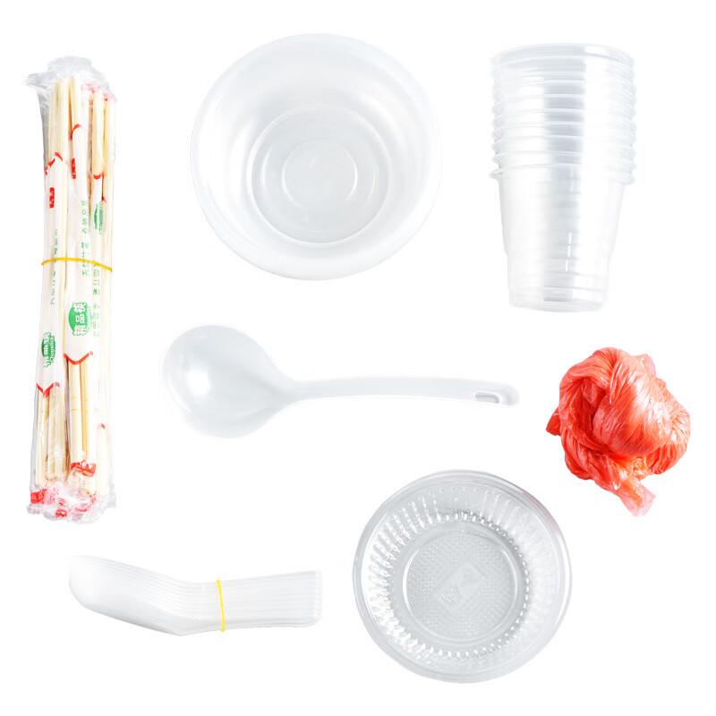 OIMG Biodegradable Disposable Dinnerware Set (20 Count)