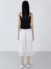 CERRIC Lace Bermuda Pants _ White