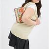Coach Klare 21 Floral Print Chain Shoulder Strap Leather Crossbody Bag Small Women Crossbody Bag Ivory CR163-SVIO