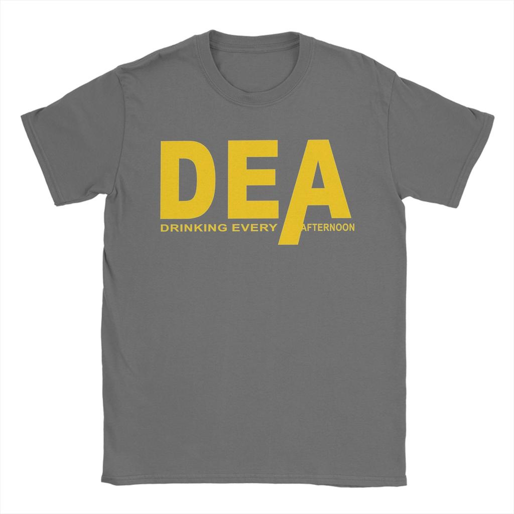 Awesome DEA Drinking Every Afternoon TShirt for Unisex Crewneck Cotton T Shirt Short Sleeve Tee Shirt XL XL Clothing