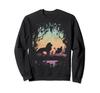 Disney König der Löwen Farbverlauf Dschungel Trio Sweatshirt