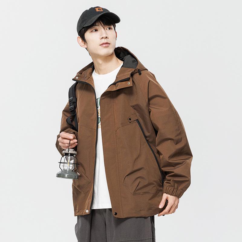 2024 Autumn Unisex Hooded Mountain Style Jacket - Trendy Outdoor Brand