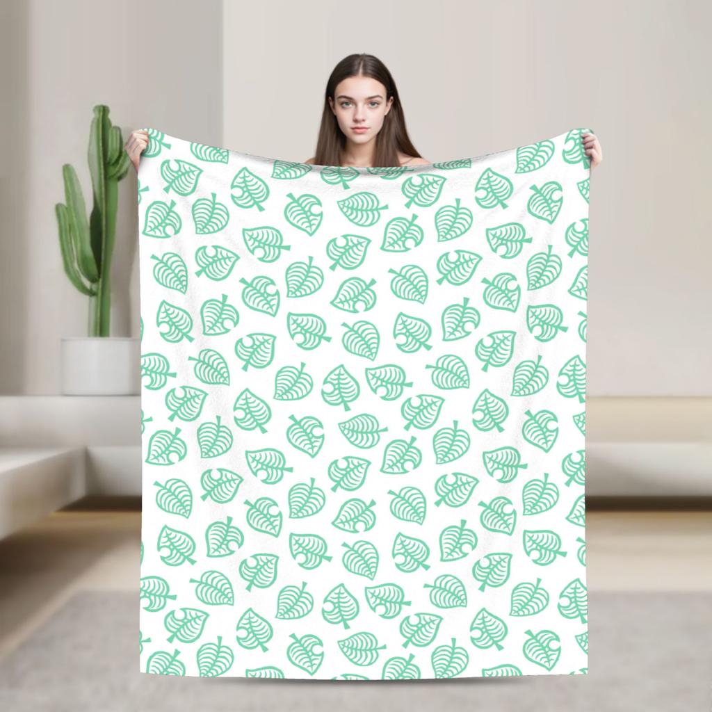 Animal Crossing Blankets Fleece All Season Breathable Super Soft Throw Blankets for Home Travel Plush Thin Quilt