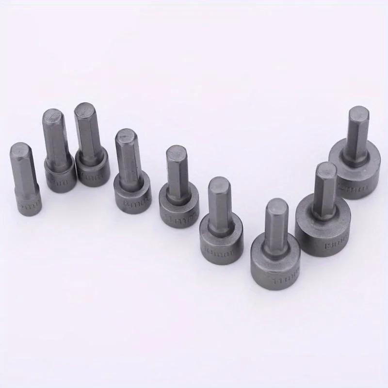 18pcs/set 5mm-13mm Hex Sockets Sleeve Nozzles Nut Driver Set Screwdriver Set Schroevendraaier Sets Tools Socket Wrenches