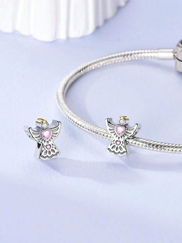 Charms Plata Copper Colors Candy House Of Love Angels Beads Charmpendant For Original Bracelet For Women Diy Jewelry Love Gift
