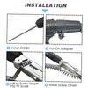 Automatic Chain Nail Gun Adapter Power Drill Attachment With Screws Woodworking Tool Auto Feed Screwdriver Tape Chain