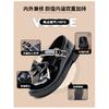 Girls' black single shoes, new spring and autumn princess shoes, leather shoes with soft soles for school performances, Korean-style children's shoes