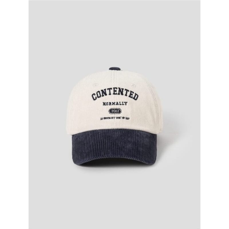 8seconds Corduroy Two-Tone Ball Cap Navy (19588BWY5R)