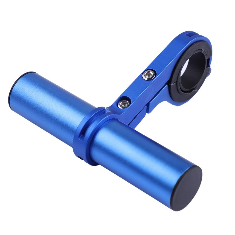 with Clamp Bicycle Handlebar Bracket  for Speedometer Mount,Flashlight Holder,Bike Light Mounting Aluminum Blue