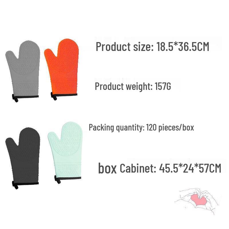 

ZISIZ Silicone Microwave & Oven Mitts