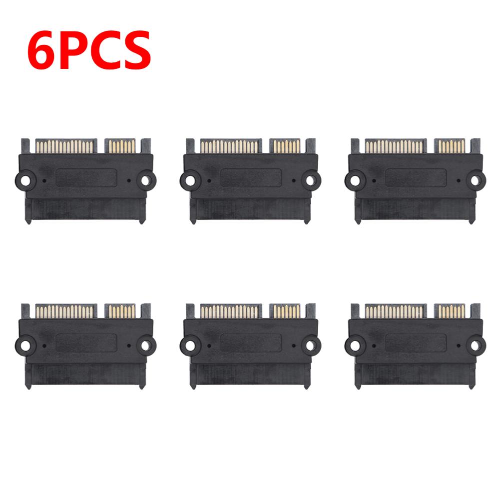 1-30PCS SATA Male To Female Power Data Converter 22Pin 7+15 Male To Female SATA To SATA Converter SATA To SATA Adapter