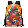 NARUTO Anime Kids Backpack Adjustable Shoulder Strap Front Pocket Lightweight Durable School Backpack For Boys Girls Age 6-10