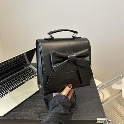 Backpack Women's 2025 New Summer High-value Niche Design Bow Light Travel Backpack
