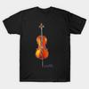 Men Black Print T-shirt Cello No-Cut Transfer Paper Print Cotton Tshirt