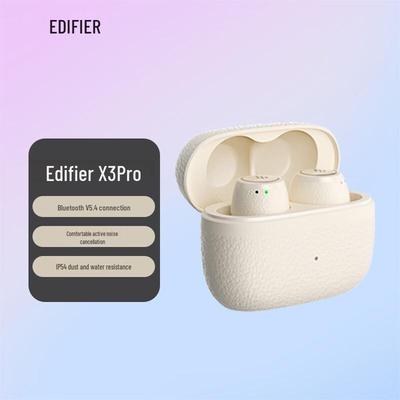 Edifier Auriculares Bluetooth Inalámbricos Verdaderos con Cancelación de Ruido X3 Pro