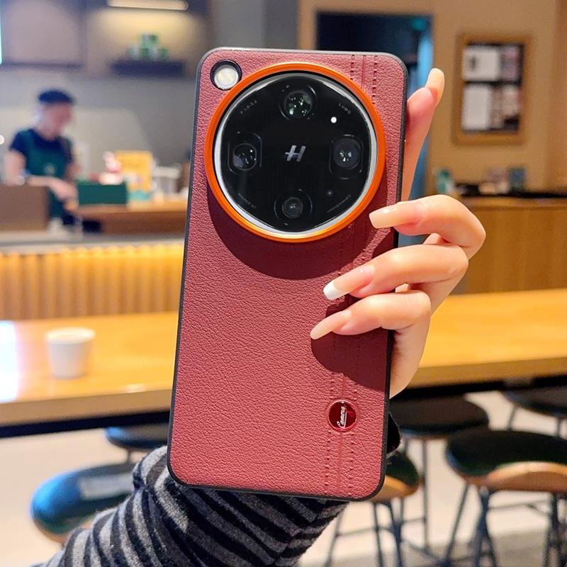 For Oppo Find X9 Ultra and Find X9s Pro Case Luxury PU Leather Skin Protective Back Metal Lens Button Tpu Soft Case Cover