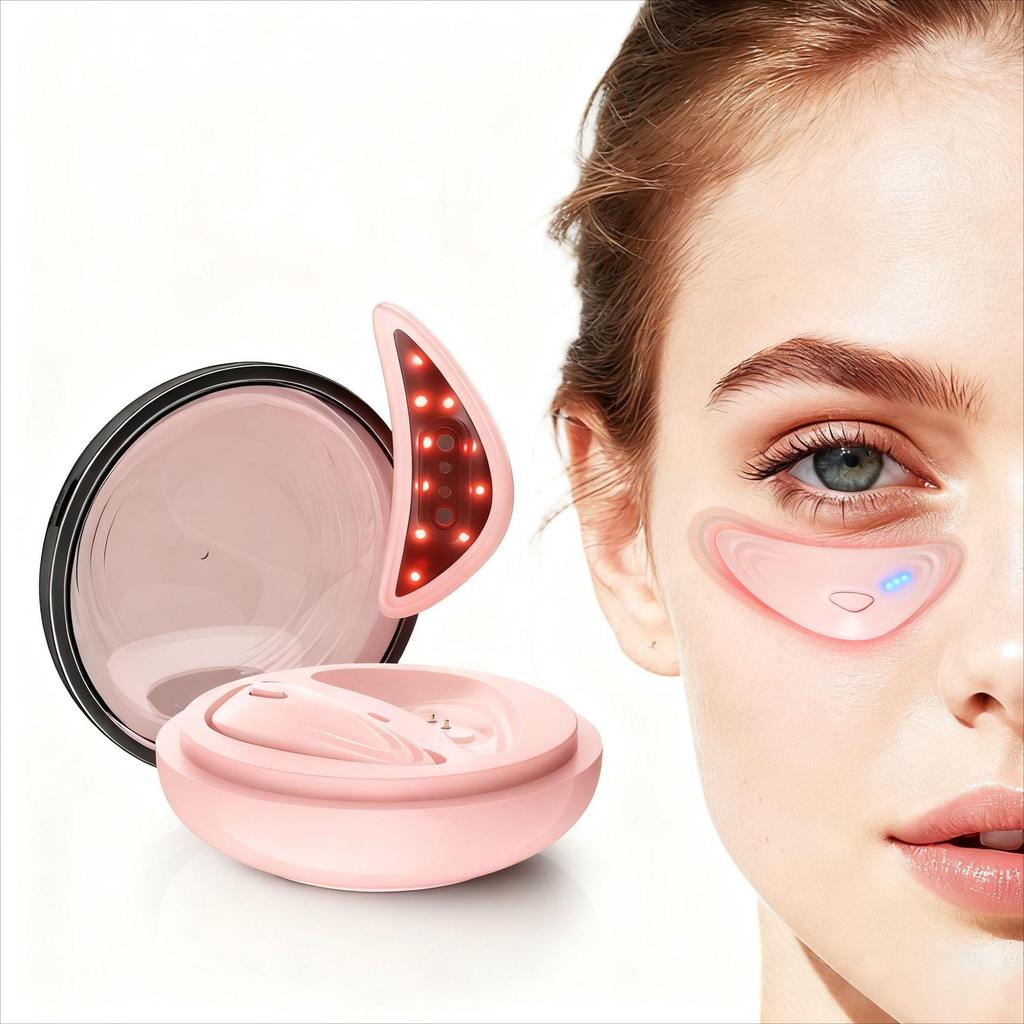 EMS Red Light Eye Massager: Microcurrent Therapy for Lifting, Firming, and Skin Rejuvenation