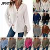 JPNTKY Sudaderas con Capucha y Sudaderas Casuales de Moda para Mujer Estampado de Color Sólido Manga Larga Diseño Internacional