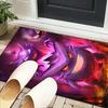 Gen-gar Neon Adventure Office Rug Chair Mat, Game Carpet, Suitable for Front Door, Bedroom, Living Room, Desk, Holiday Gift