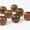 Personalized Green Sandalwood Barrel Beads 7x8MM - Natural Fragrance DIY Bracelet Accessories