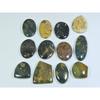 252Cts. Natural Ocean Jasper Mix Shape Cabochon Loose Gemstone 12 Pcs Lot C-307
