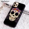 MaiYaCa Mexcian sugar skull Phone Case For iPhone 17 Air 16 16e 15 14 plus 11 12 13 pro max Shell Cover coque