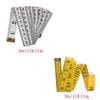 300CM PVC Fiber Tape Measure Soft Flexible Sturdy Sewing Ruler For Tailoring Crafts DIY Projects