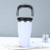 Stainless Steel Vacuum Insulated Travel Mug With Handle 20oz Double Wall Thermos Outdoor Sports Car Office