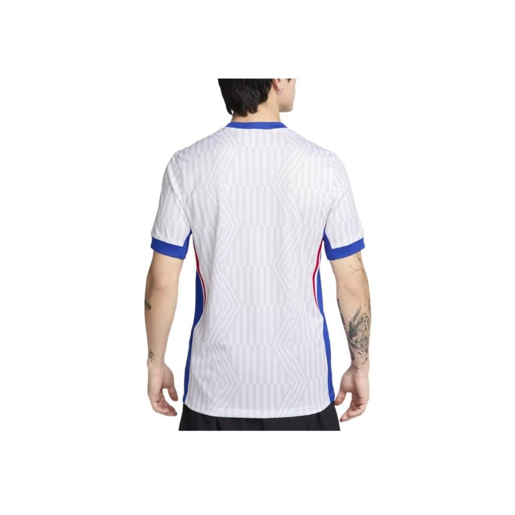 Nike Dri-Fit 25 Season Shanghai Shenhua Away Fan Version Quick-Dry Crew Neck Short Sleeve Football Shirt Men Tops HM6161-100