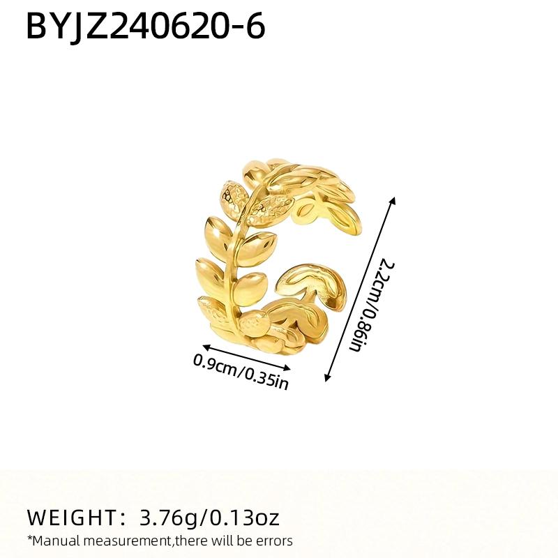 

Hot selling 18K Gold Plated Waterproof Stainless Steel Ring Series For Woman Stainless Steel Charm Fashion Zircon Elegant Party