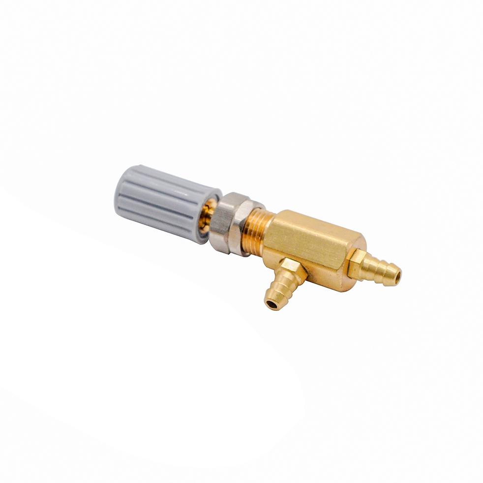 1 peça Válvula Reguladora de Turbina Dental 3mm 5mm Dupla Porta Controle de Pressão Para Unidade de Cadeira Substituição Ferramentas de Dentista